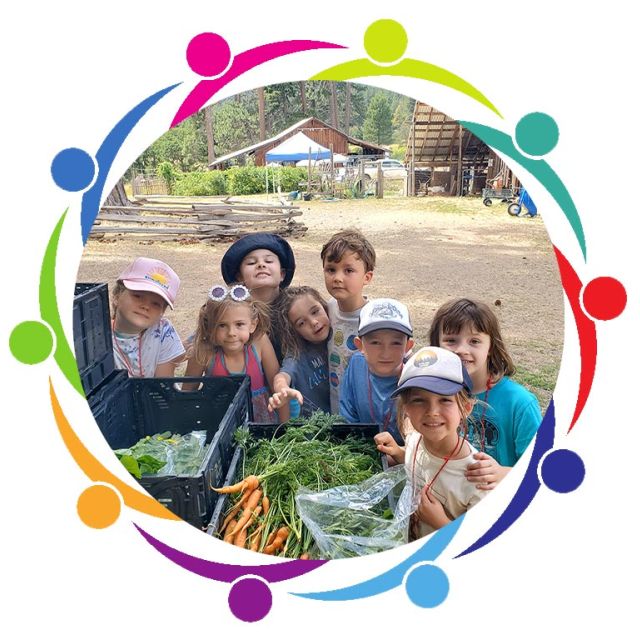 Nature Day Camp students