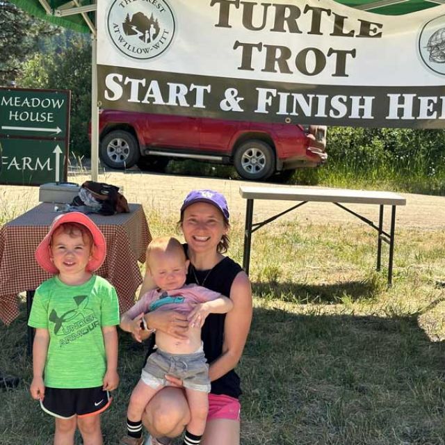 Family at 2024 Turtle Trot