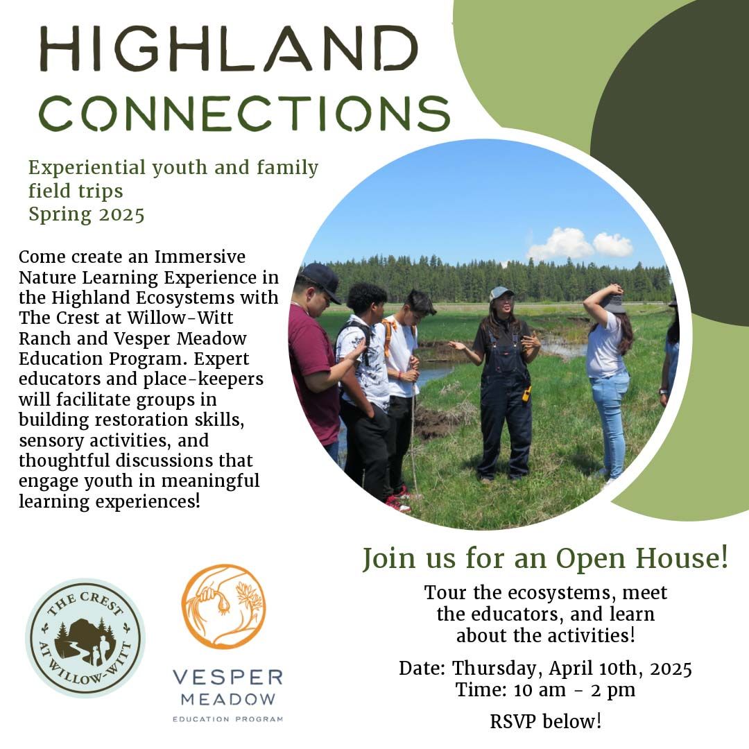 ad for 2025 Highland Connections event