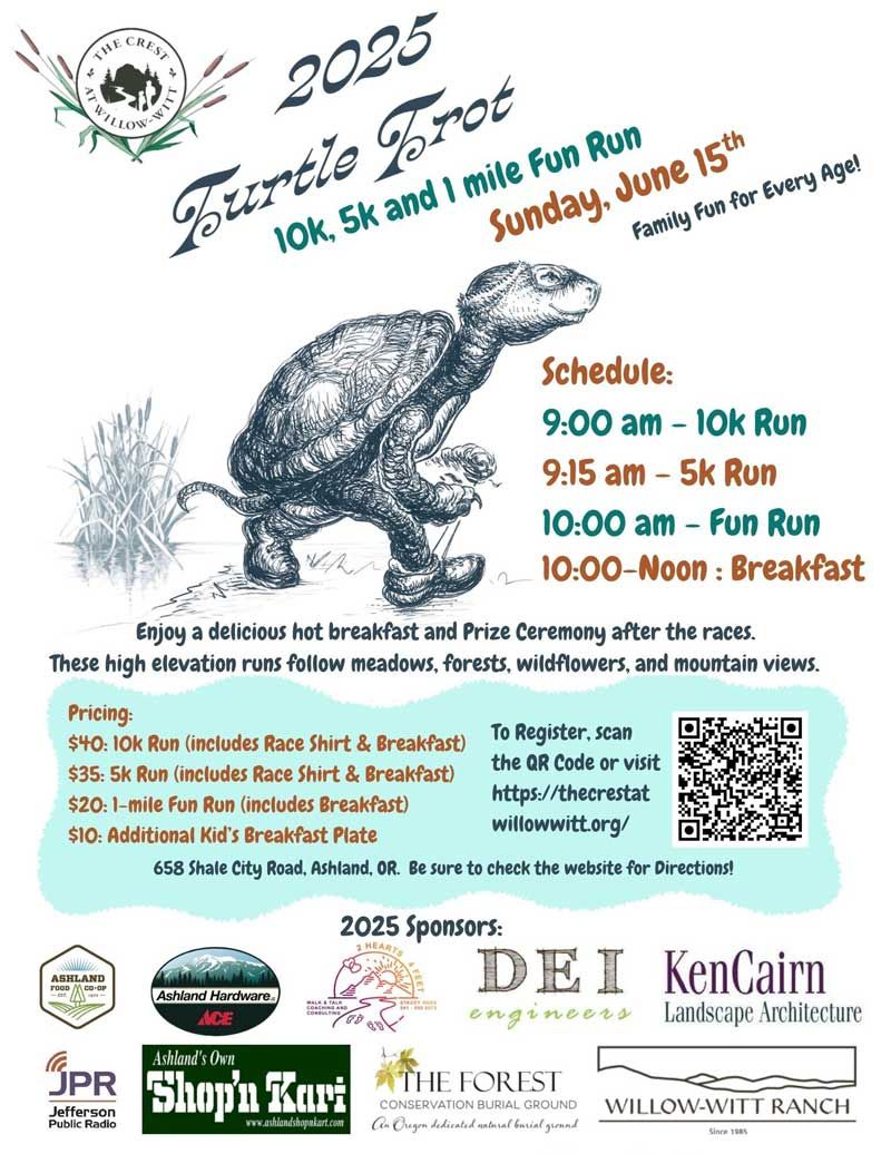 6th Annual Turtle Trot trail race fundraiser