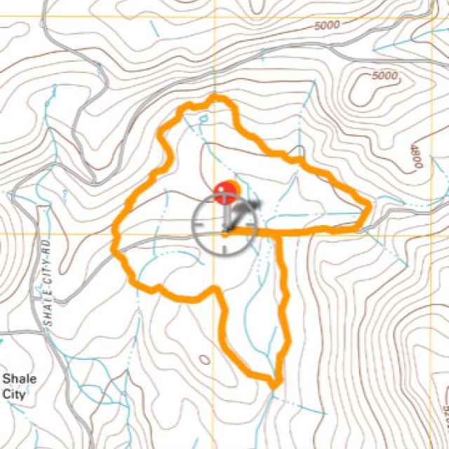 Turtle Trot 5k & 10k trail race route map