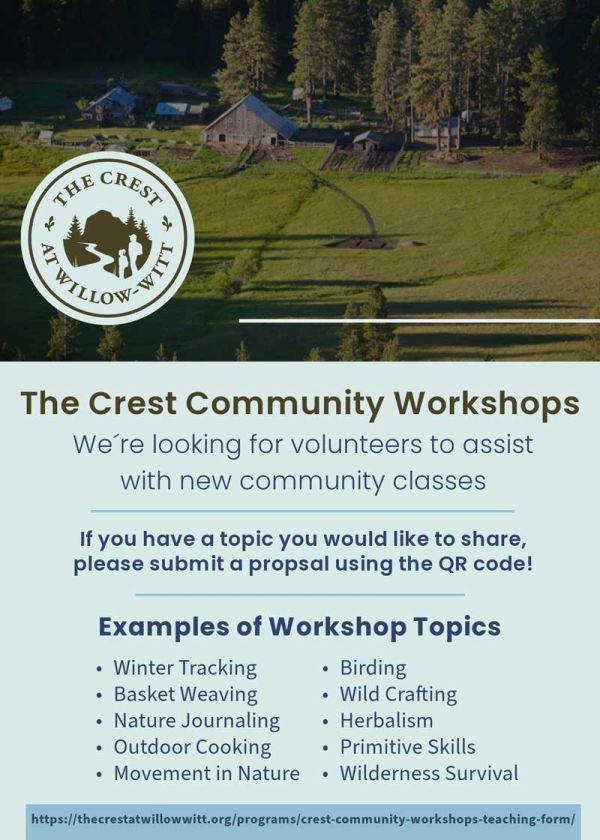 The Crest Community Workshops Program