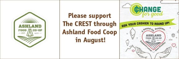 Support The Crest by rounding up at Ashland Food Co-op