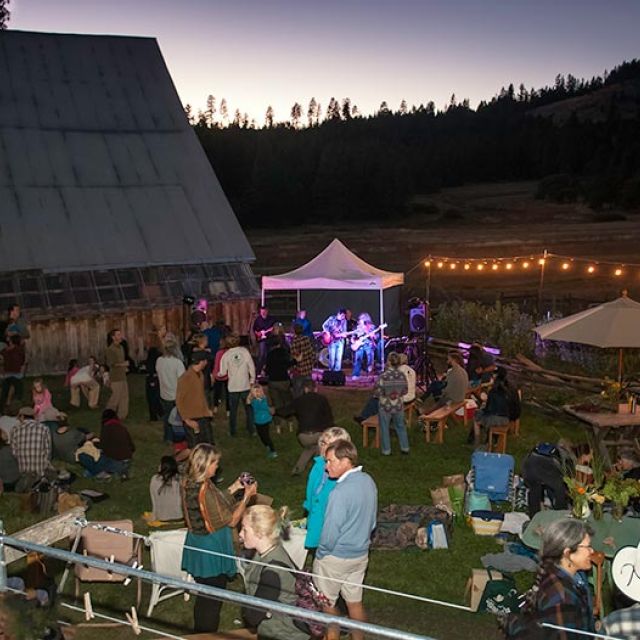 Left band plays anniversary event at Willow-Witt Ranch